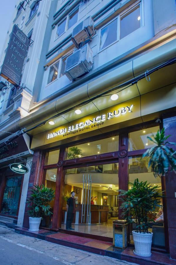 Eliana Ruby Hotel & Travel هانوي المظهر الخارجي الصورة